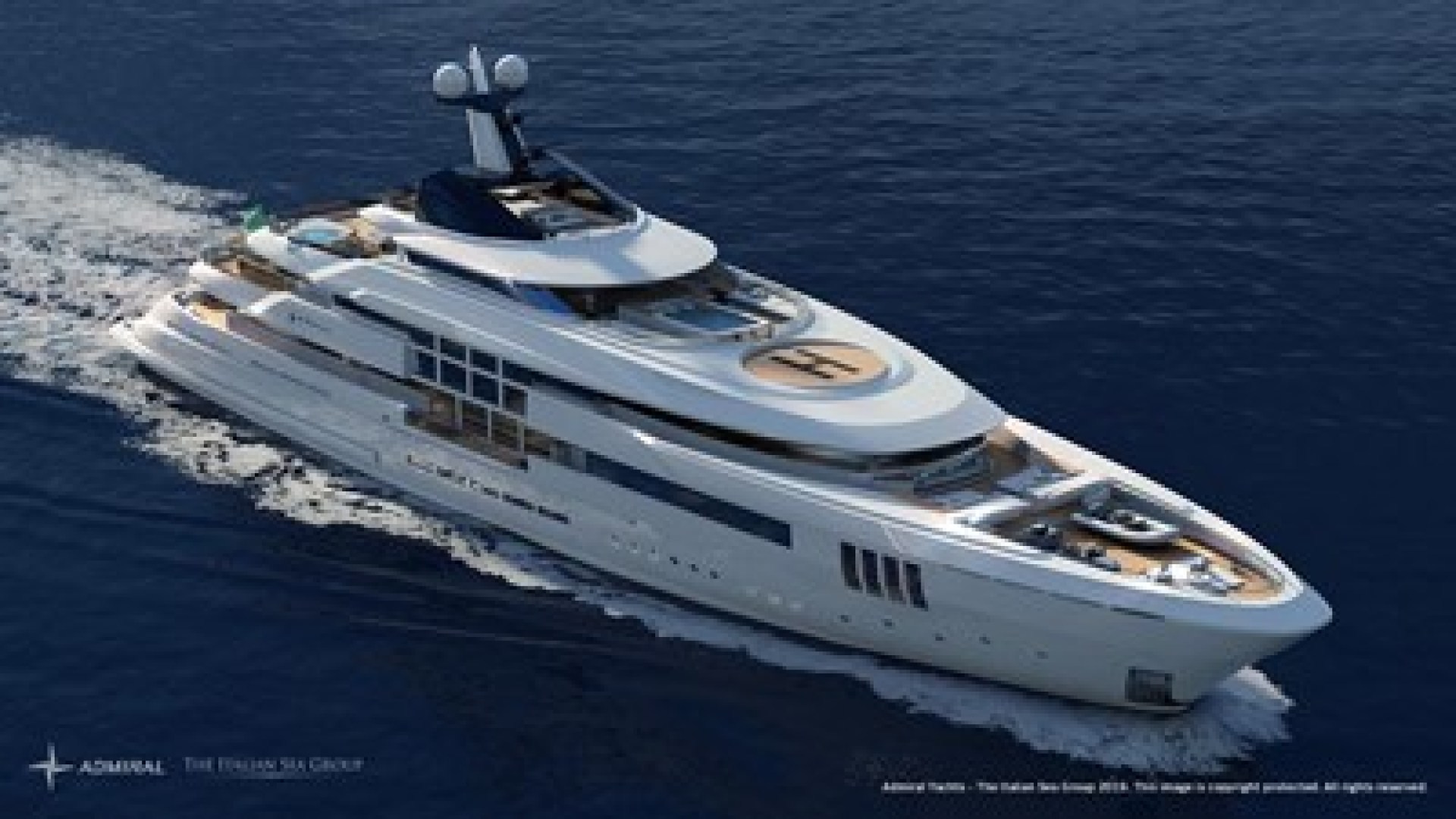 ADMIRAL 65M U FORCE 213ft Admiral Yacht For Sale